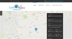 Desktop Screenshot of lostvalleyproperties.com